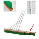 三和体育 コートブラシ ナイロン 補強入 フック付 180 cm S-2399