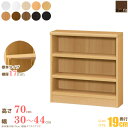 日本製 送料無料 エースラック オーダーメイド (棚板 標準タイプ/奥行19cm スリムタイプ/幅30〜44cmオーダー/高さ70cm)オーダー ラック 本棚 書棚 オープンラック フリーラック 多目的ラック コミック 収納 木製 薄型 スリム 大洋 works