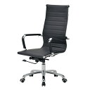 高梨産業 Robin ロビン MODERN INTERIOR モダン ブラック チェア RS-C1046 肘付き 背もたれ 回転 椅子 いす イス おしゃれ 黒 合皮張り オフィス デスク pc パソコン オフィスチェア 在宅ワーク 肘 送料無料