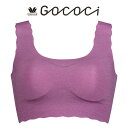 ワコール GOCOCi ベンベルグ パッド入りハーフトップ 全7色 S-M CGG540【wcl-gocb】【