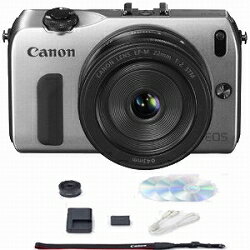 EOS M・EF-M22 STM レンズキット シルバー キヤノン 6610B024 【10Aug12P】5000円以上で送料無料！ ポイント5倍