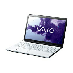 VAIO Eシリーズ（15.5型ワイド） 117 W7H 64/Ci5/4G/BD/750G/W-LAN/Office/ホワイト ソニー（VAIO） SVE15117FJW 【09Jul12P】