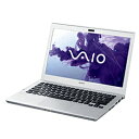 VAIO Tシリーズ（11.6型ワイド） 119 W7H 64/Ci5/4G/500G+32G/WLAN/Office/シルバー ソニー（VAIO） SVT11119FJS 【10Aug12P】