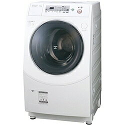 「風プレス乾燥」機能搭載ドラム式洗濯乾燥機 9kgタイプ ホワイト系 左開き シャープ ES-V230-WL 【17Jul12P】