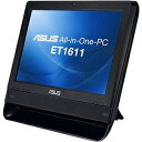 All-in-one PC ET1611PUT(320GB) ブラック Win7HP ASUSTek ET1611PUT-B0467 【17Jul12P】