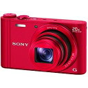 デジタルスチルカメラ Cyber-shot WX300 （1820万画素CMOS/光学x20） レッド ソニー DSC-WX300/R