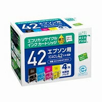 ブラザー/IC4CL42/4色パック エレコム ECI-E424P/BOX 【10Aug12P】