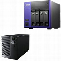 UPSを接続して 停電や電源トラブルに備える 電源障害から機器を守る HDL-Z4WS4.0A 【10Aug12P】