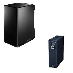 UPSを接続して、停電や電源トラブルに備える。 IO DATA　HDL2-A4.0 UPSセット 【10Aug12P】