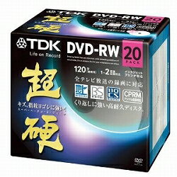 DVD-RW 録画用 超硬 TDK DRW120HCDPWA20A 【10Aug12P】
