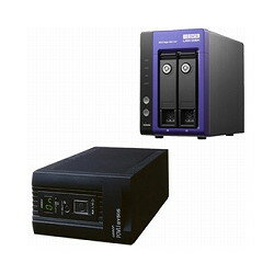 UPSを接続して、停電や電源トラブルに備える 電源障害から機器を守る IO DATA　HDL-Z2WS2.0LP 【10Aug12P】