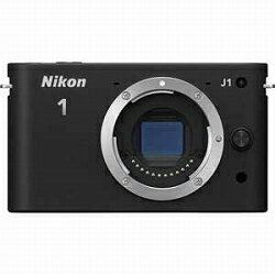 レンズ交換式アドバンストカメラ Nikon 1 J1 ブラック ニコン N1J1BK 【10Aug12P】
