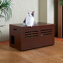 猫トイレを隠す!オシャレな家具調トイレケース キャッテリア(Caterior) キャットトイレカバー
