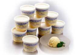【送料無料・産地直送】芦別・横市フロマージュ舎手造りアイスクリーム10個【乳製品　スウィーツ】地元の新鮮な牛乳を使用した手造りの濃厚アイスクリームです。