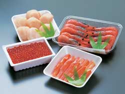 【送料無料】海鮮丼4種セット（いくら250g、甘エビ、ホタテ、ズワイガニ）【smtb-TK】