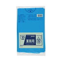 業務用20L 10枚入03LLD青 P21 【(60袋×5ケース)合計300袋セット】 38-333 送料無料!
