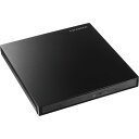アイ・オー・データ機器 USB 3.0/2.0対応 バスパワー駆動ポータブルDVDドライブ ピアノブラック DVRP-UT8LKA 送料込!