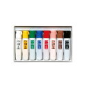 (まとめ) ぺんてる エフ水彩 8色 ポリチューブ入WFC2-8 1セット 【×10セット】 送料無料!