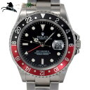 243966【ROLEX】【ロレックス】GMTマスターII 16710 D番