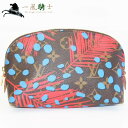 306260【新品同様】【LOUIS VUITTON】【ルイ・ヴィトン】ポシェット・コスメティック モノグラム・ジャングルドット M41403louisvuitton コスメ 化粧ポーチ 【中古】も多数出品中!!