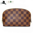 326789【中古】【LOUIS VUITTON】【ルイ・ヴィトン】ポシェット・コスメティック ダミエ N47516