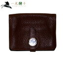350216【中古】【HERMES】【エルメス】ドゴン コインケース トリヨンクレマンス ブラウン