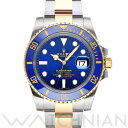 【中古】 ロレックス ROLEX サブマリーナ デイト 116613LB ランダムシリアル ブルー メンズ 腕時計