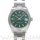 【中古】 ロレックス ROLEX デイトジャスト 31 278240 ランダムシリアル ミントグリーン ユニセックス 腕時計