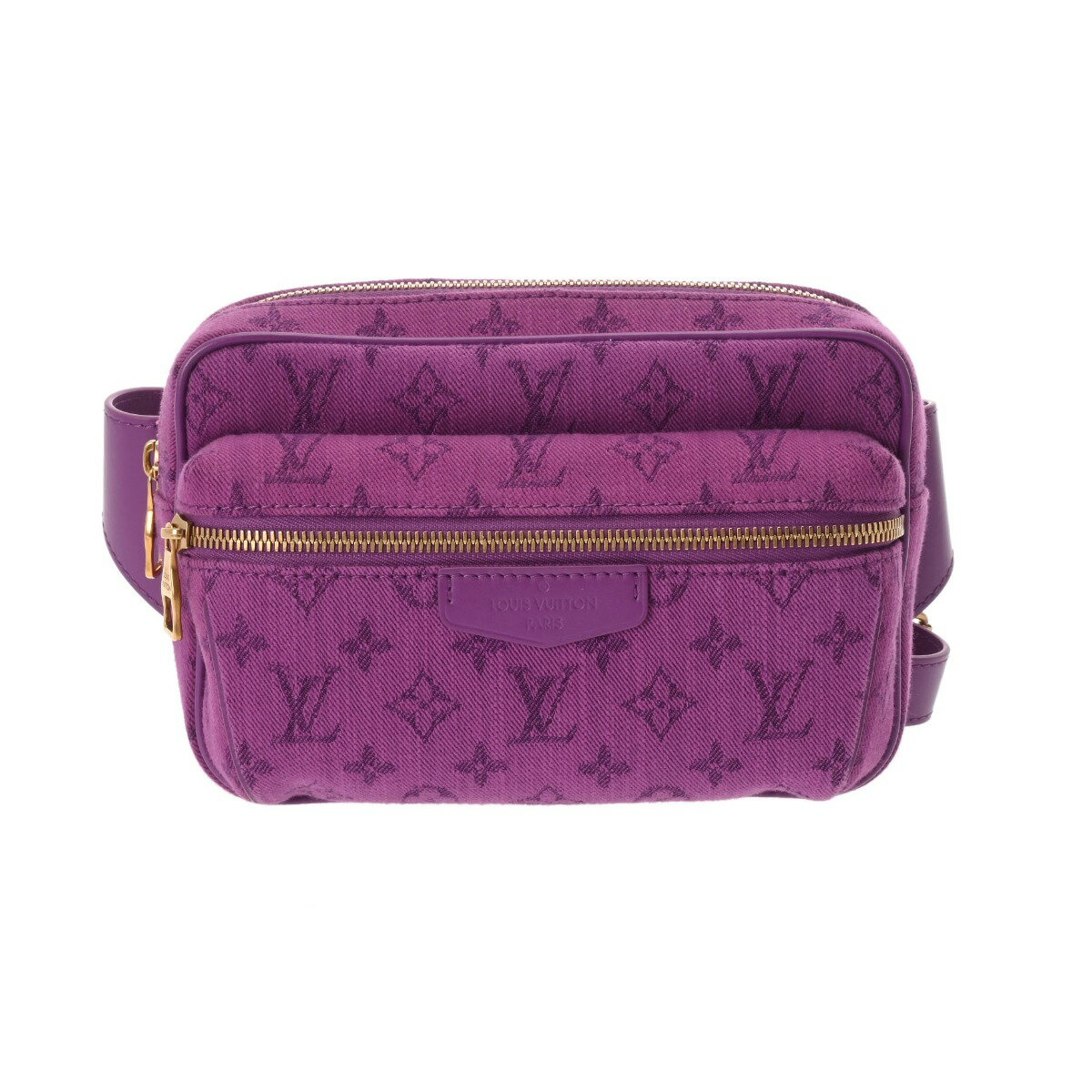 【〜9/26 最大4万円クーポン】ルイ ヴィトン LOUIS VUITTON モノグラムデニム バムバッグ アウトドア ヴィオレ M44624 デニム レディース ボディバッグ ヴィトンバッグ バック ブランド 【ローン36回払い無金利】【未使用】