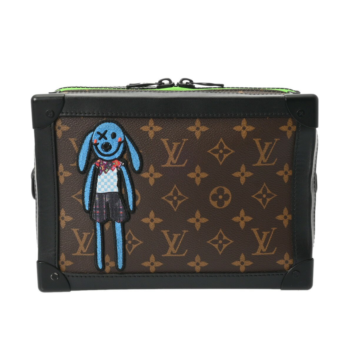 ルイ ヴィトン LOUIS VUITTON モノグラムマカサー LVフレンド ソフトトランク ブラウン M45619 モノグラムキャンバス ユニセックス ショルダーバッグ ヴィトンバッグ バック ブランド 【ローン48回払い無金利】【中古】