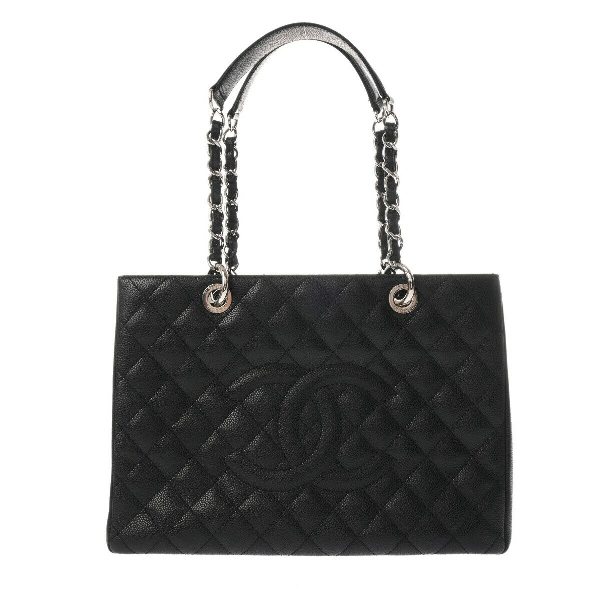 【〜12/11 最大3万円クーポン】シャネル CHANEL マトラッセ GST ブラック A50995 キャビアスキン レディース トートバッグ chanel シャネル バッグ バック ブランド 【ローン48回払い無金利】【中古】