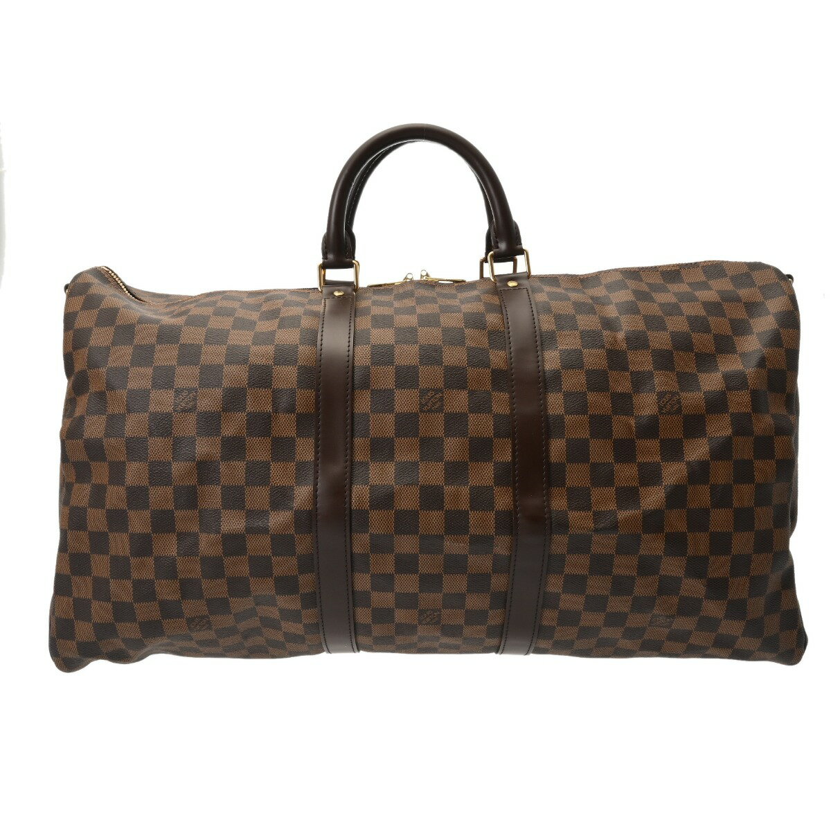 【〜9/24 最大3万円クーポン】ルイ ヴィトン LOUIS VUITTON ダミエ キーポルバンドリエール 55 2WAY ブラウン M41414 ダミエキャンバス ユニセックス ボストンバッグ ヴィトンバッグ バック ブランド 【ローン36回払い無金利】【中古】