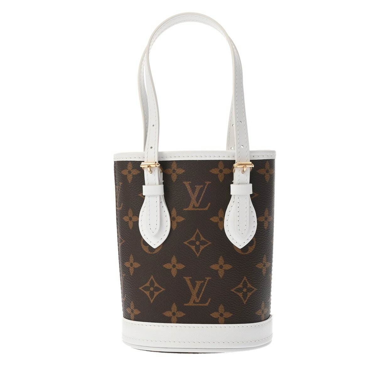 ルイ ヴィトン LOUIS VUITTON モノグラム ナノバケット ホワイト M81489 モノグラムキャンバス レディース その他バッグ ヴィトンバッグ バック ブランド 【ローン48回払い無金利】【中古】