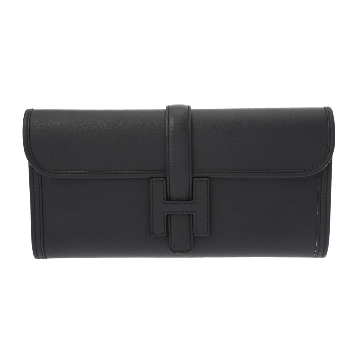 【〜9/26 最大4万円クーポン】エルメス HERMES ジジェ エラン ブルーインディゴ ヴォースイフト ユニセックス クラッチバッグ エルメス バッグ バック ブランド 【ローン36回払い無金利】【中古】