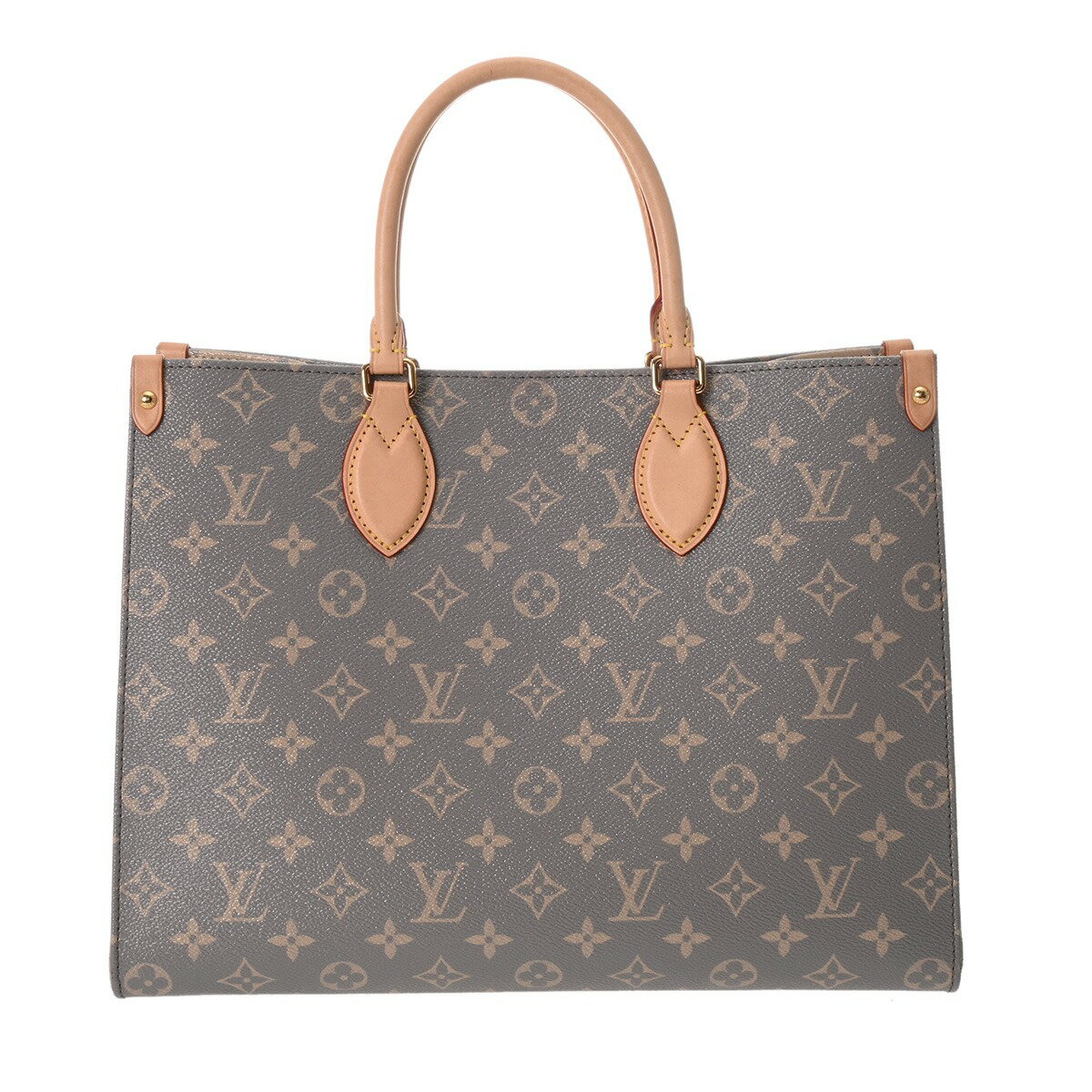 【〜9/24 最大3万円クーポン】ルイ ヴィトン LOUIS VUITTON モノグラム オンザゴー MM トリアノングレー M12415 モノグラムキャンバス ユニセックス トートバッグ ヴィトンバッグ バック ブランド 【ローン36回払い無金利】【中古】
