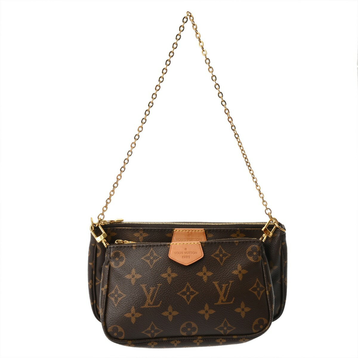 ルイ ヴィトン LOUIS VUITTON モノグラム ミュルティ ポシェット アクセソワール ローズクレール M44840 モノグラムキャンバス ユニセックス ショルダーバッグ ヴィトンバッグ バック ブランド 【ローン48回払い無金利】【中古】