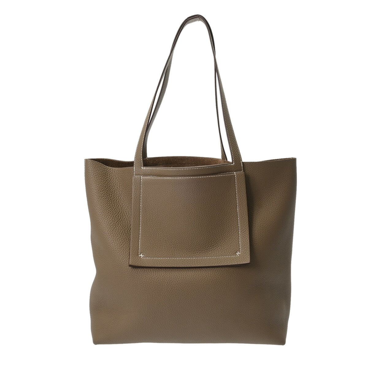 【〜12/11 最大3万円クーポン】エルメス HERMES カバセリエ 46 エトゥープ トリヨンクレマンス レディース トートバッグ エルメス バッグ バック ブランド 【ローン48回払い無金利】【未使用】