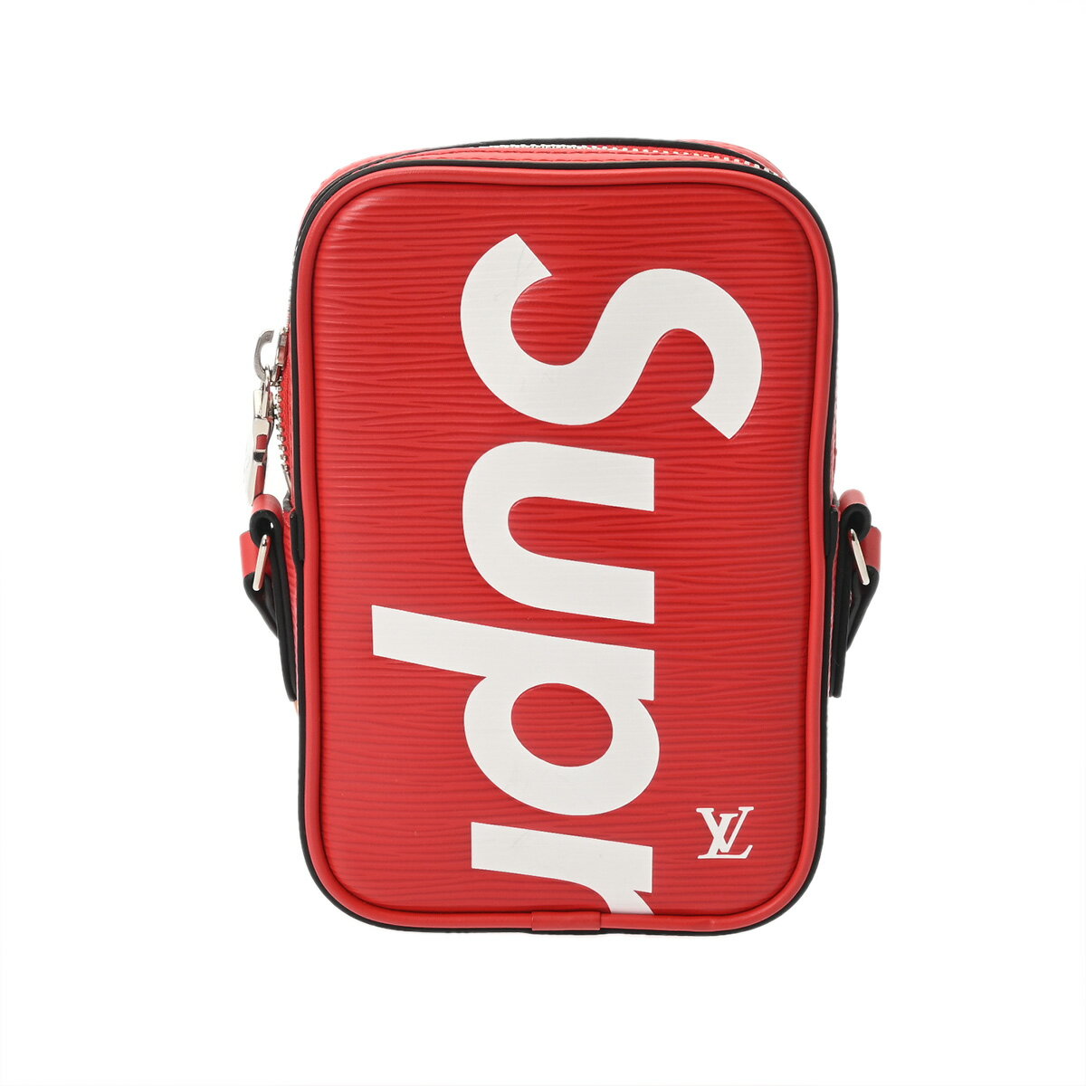 ルイ ヴィトン LOUIS VUITTON エピ Supremeコラボ ダヌーブPPM レッド M53434 エピレザー ユニセックス ショルダーバッグ ヴィトンバッグ バック ブランド 【ローン48回払い無金利】【中古】