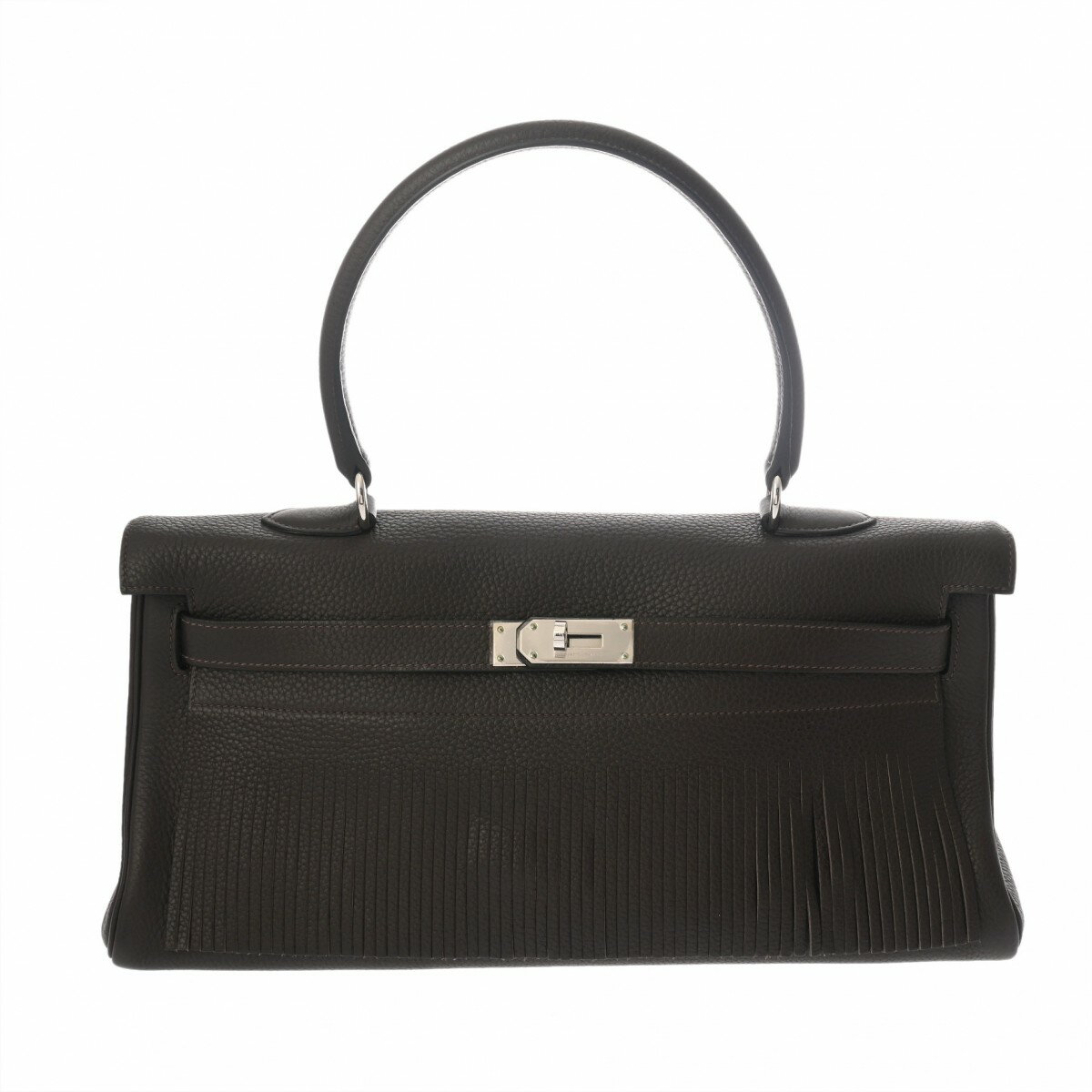 【〜12/11 最大3万円クーポン】エルメス HERMES ショルダー ケリー フリンジ エベヌ トゴ ユニセックス ショルダーバッグ エルメス ショルダーバッグ バック ブランド 【ローン48回払い無金利】【中古】