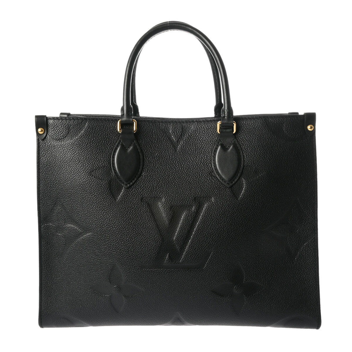 ルイ ヴィトン LOUIS VUITTON モノグラムアンプラント オンザゴー MM ノワール M45595 レザー ユニセックス トートバッグ ヴィトンバッグ バック ブランド 【ローン48回払い無金利】【中古】