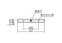 パナソニック FK21208 20形吊ボルト用取付アダプタ Dスタイル(W150)用