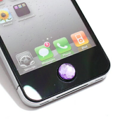 ボタンステッカー iPhone5 iPhone4S iPhone4 iPad iPod/(…...:iqlabo:10003743