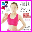 スポーツブラ 揺れない ずれない【送料無料】揺れないブラ パット付き 女性 女性下着 インナー レディース スポーツ用 下着 ブラ ブラジャー ランニングブラ シンプルデザイン ノンワイヤーブラ スポブラ ブラジャー 子供 子ども 女の子 かわいい S M L カラー全5色