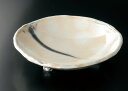 白化粧ぼかし三ッ足大鉢陶器 信楽焼 キッチン 和食器 大皿 ...