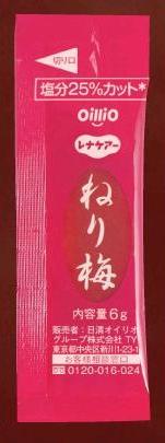 レナケアー減塩シリーズ　ねり梅　6g×40パック／箱