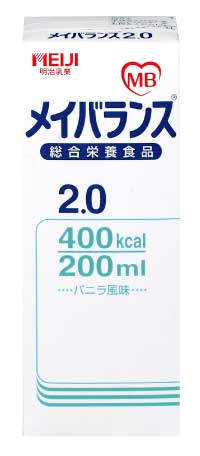 【総合栄養食品】　明治メイバランス2．0　バニラ風味　200ml×24パック