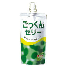 【介護食】　ごっくんゼリー　緑茶味　150g×6パック／箱