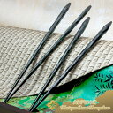 ▼拭き漆 削出し黒檀箸↓-1膳単品購入フォーム-↓1膳単価表記/ギフト包装別売商品