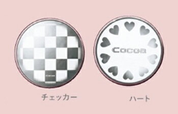DAIHATSU【ダイハツ】純正用品 Mira Cocoa【ミラ ココア】サイドエンブレム（ハート/チェッカー） カー用品 車用品 部品 パーツ アクセサリ オプション