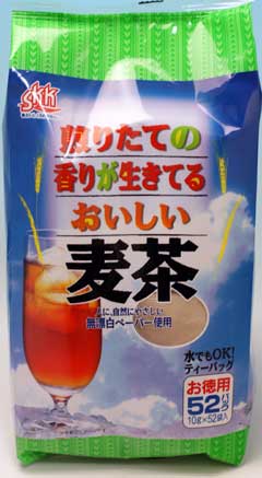 【丸中製茶】アウトレット麦茶ティーパック52袋入　返品交換不可（ティーパック/ティーバッグ/お茶/楽天/通販/煮出し）アウトレット麦茶ティーパック52袋入　返品交換不可